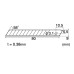 Ostrza segmentowe 9 mm NT Cutter BA-170 (op.10 szt) Made in Japan